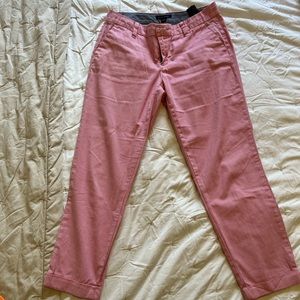 Tommy Hilfiger seersucker cropped trousers